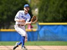 Baseball vs Babson  Wheaton College Baseball vs Babson during Semi final game of the NEWMAC Championship hosted by Wheaton. - (Photo by Keith Nordstrom) : Wheaton, baseball, NEWMAC